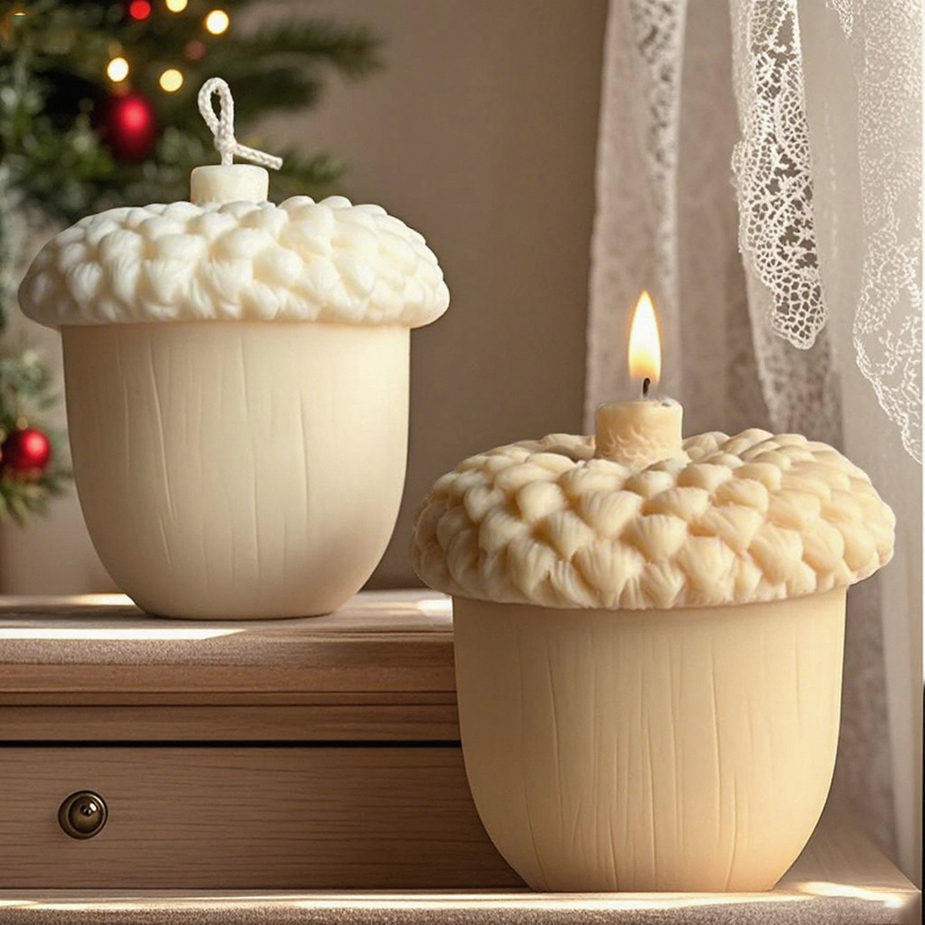 Ceramic Candle Vessel - Силиконовая форма для свечей в виде