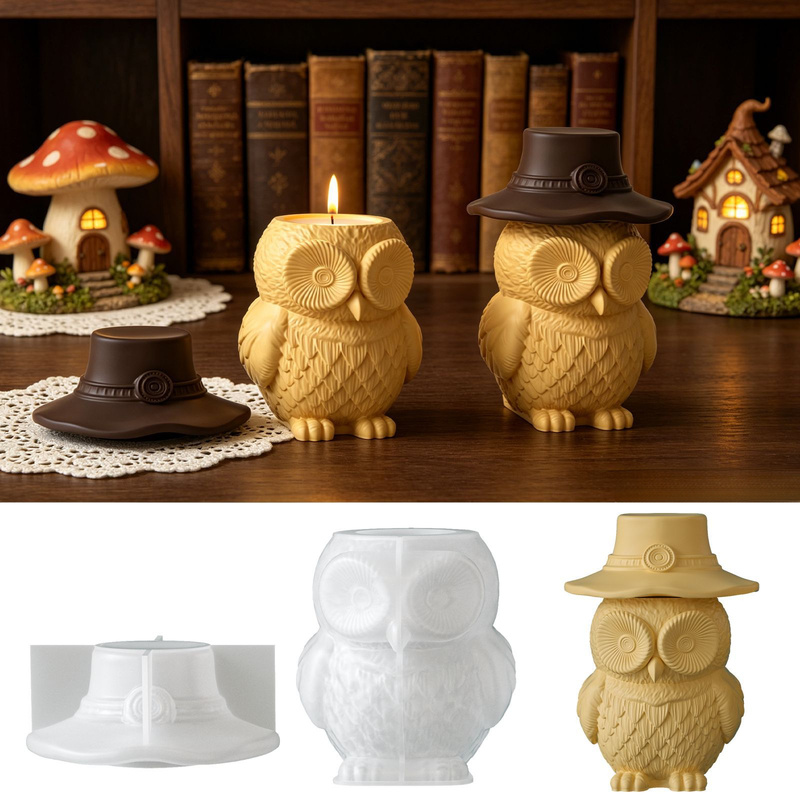Ceramic Candle Vessel - 2 набора силиконовых форм для банок-органайзеров