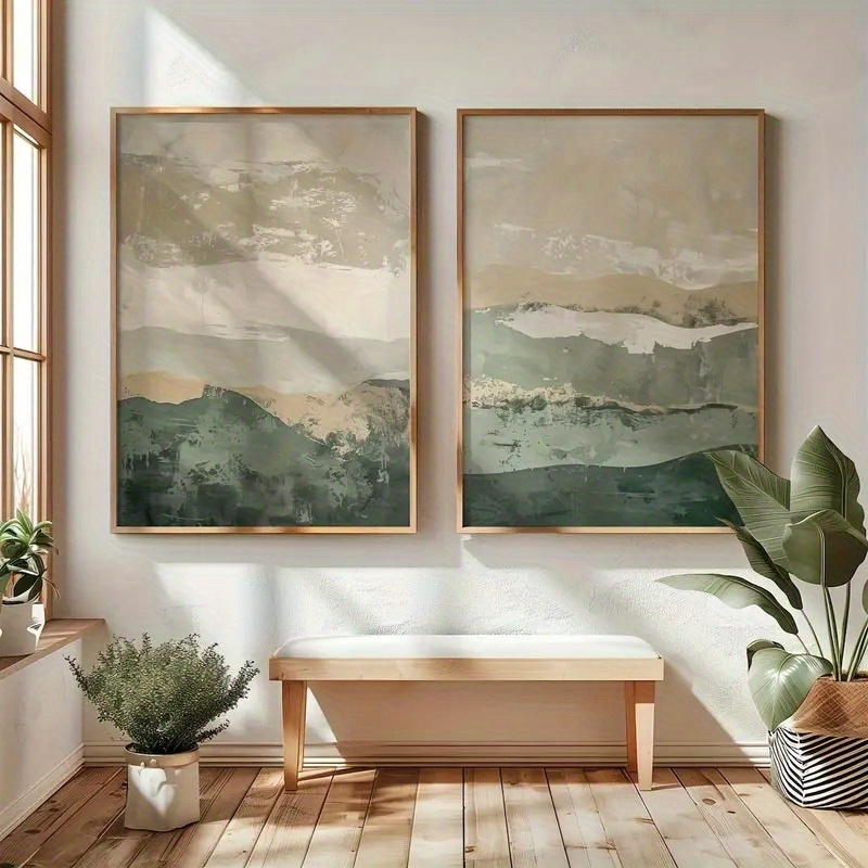 Abstract Canvas Set - Набор из 2-х картин: Абстрактные геометрические