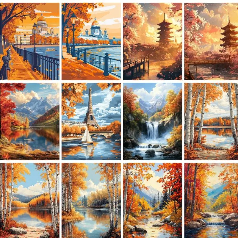 Abstract Canvas Set - Картина по номерам 40x50 см на