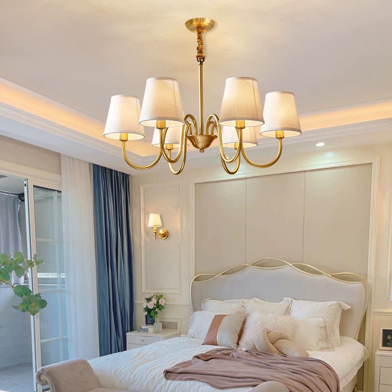 Interior Design Intern - Медная люстра для гостиной, спальни, кабинета,