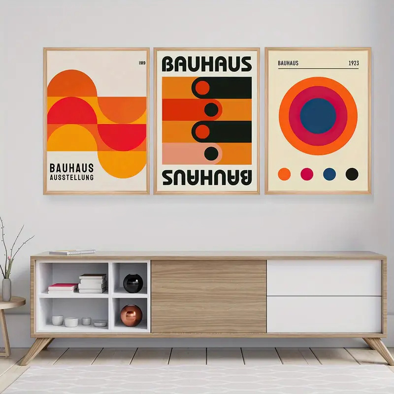 Abstract Canvas Set - Набор из 3-х постеров в стиле