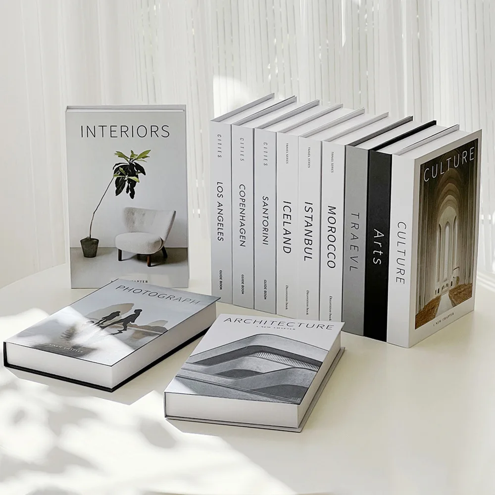 Interior Design Magazine - Минималистичный современный декоративный реквизит для поддельных