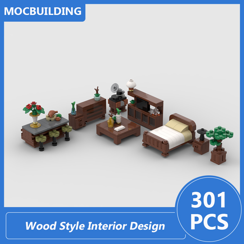 Interior Design Build - Модульные строительные блоки в стиле дерева