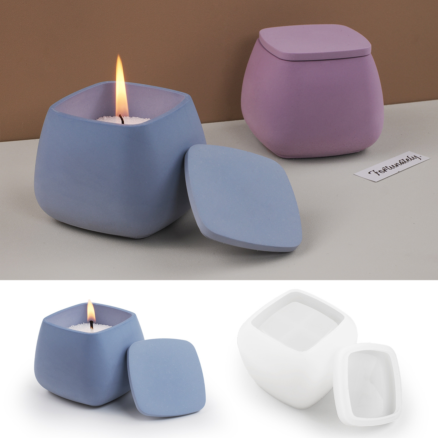 Силиконовая форма для DIY-изде – обзор и цена Ceramic Candle Vessel