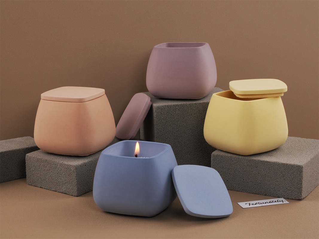 1 комплект, квадратная коробка – обзор и цена Ceramic Candle Vessel
