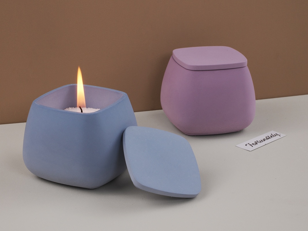 1 комплект, квадратная коробка – обзор и цена Ceramic Candle Vessel
