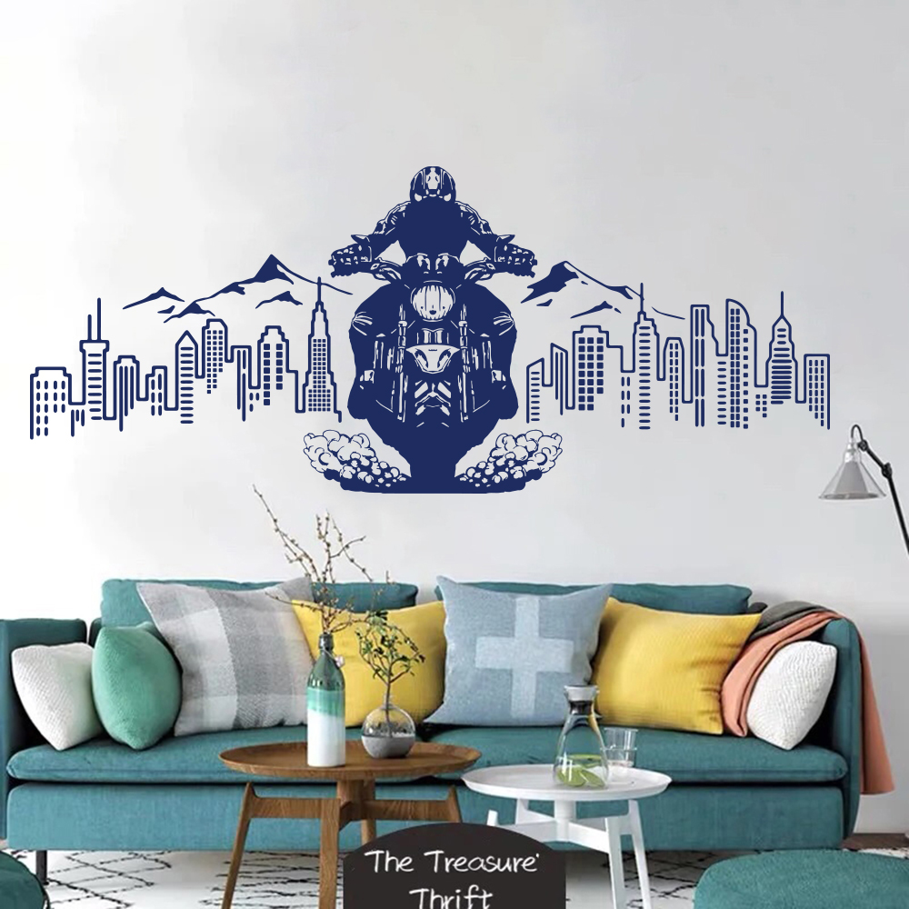 Городской горизонт, мотоцикл,  – обзор и цена Interior Design Magazine