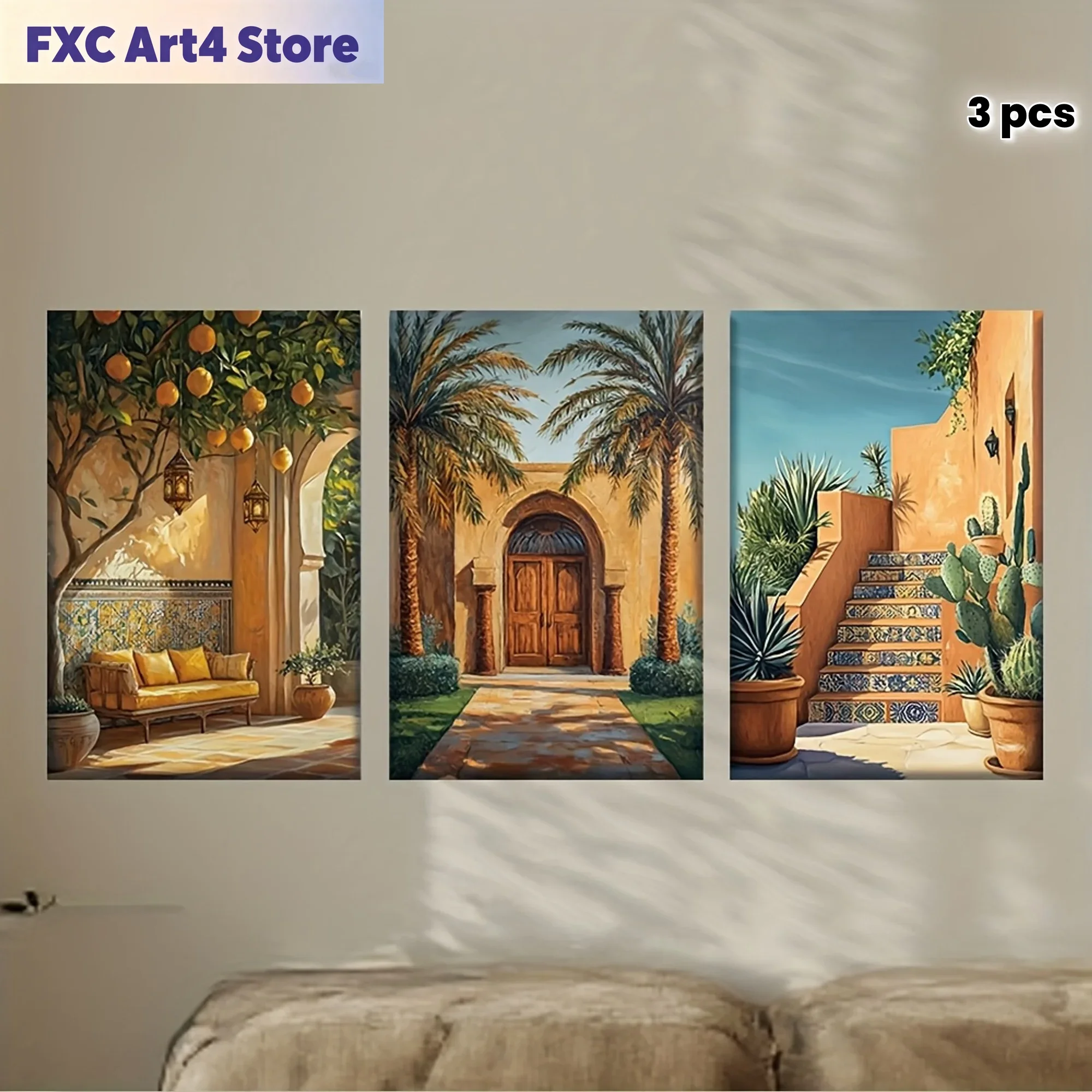 Бескаркасные [JIT] картины на  – обзор и цена Abstract Canvas Set