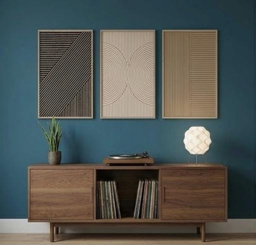 Набор из 3-х минималистичных н – обзор и цена Abstract Canvas Set