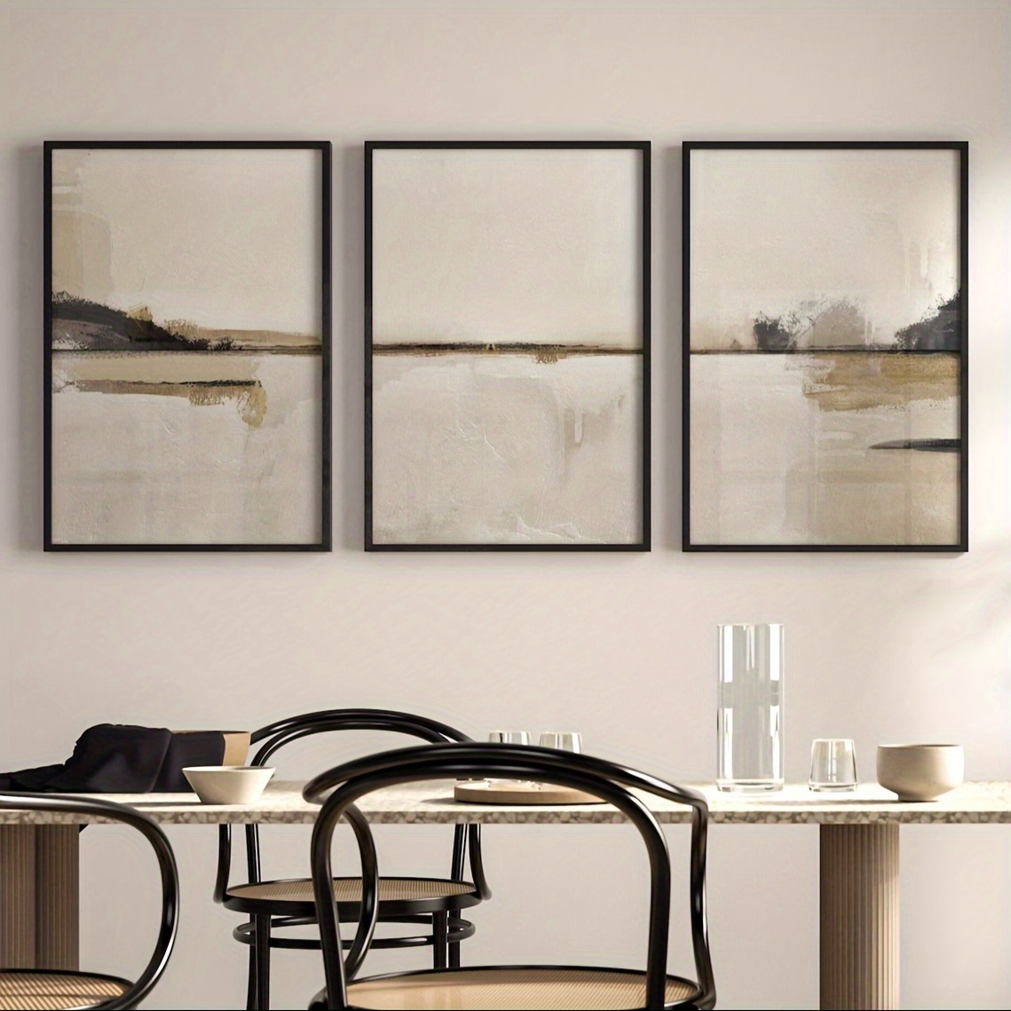 3 шт./компл., нейтральные абст – обзор и цена Abstract Canvas Set