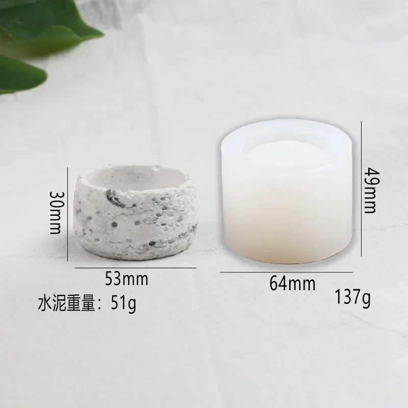 Набор из 2 мини-форм для свече – обзор и цена Ceramic Candle Vessel