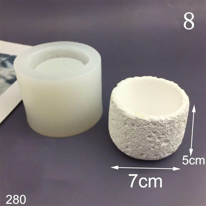 Набор силиконовых форм Rock Cu – обзор и цена Ceramic Candle Vessel