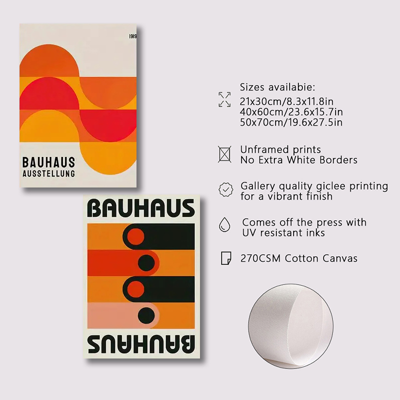 Набор из 3-х постеров в стиле  – обзор и цена Abstract Canvas Set