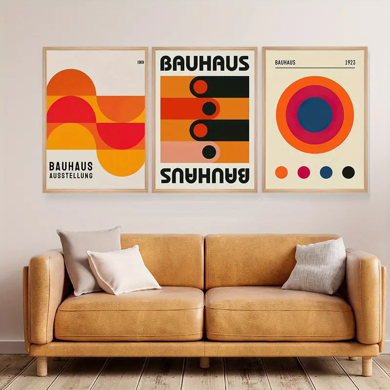 Набор из 3-х постеров в стиле  – обзор и цена Abstract Canvas Set