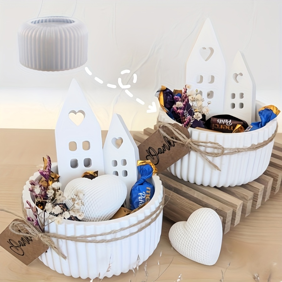 Большая силиконовая форма для  – обзор и цена Ceramic Candle Vessel