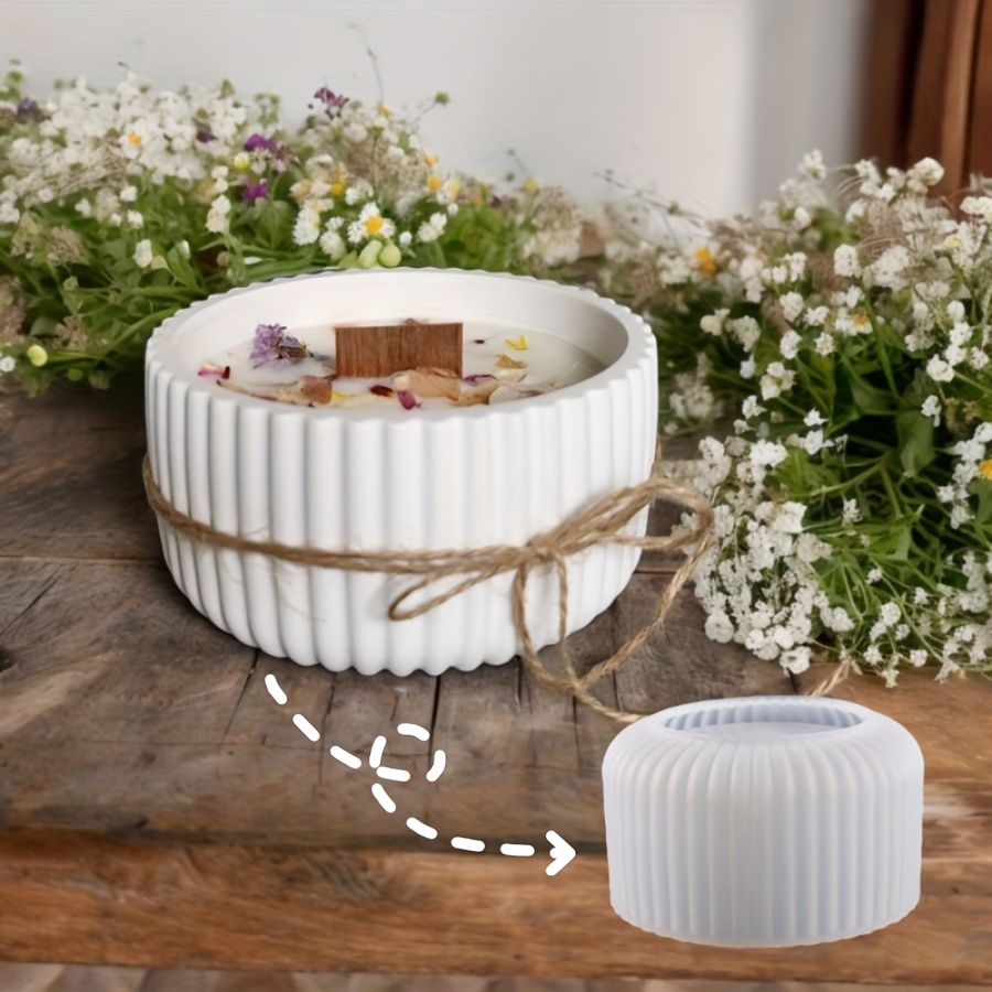 Большая силиконовая форма для  – обзор и цена Ceramic Candle Vessel