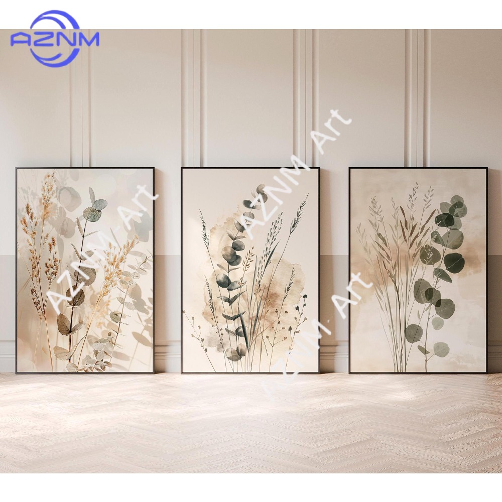 Набор из 3 картин на стену с р – обзор и цена Abstract Canvas Set