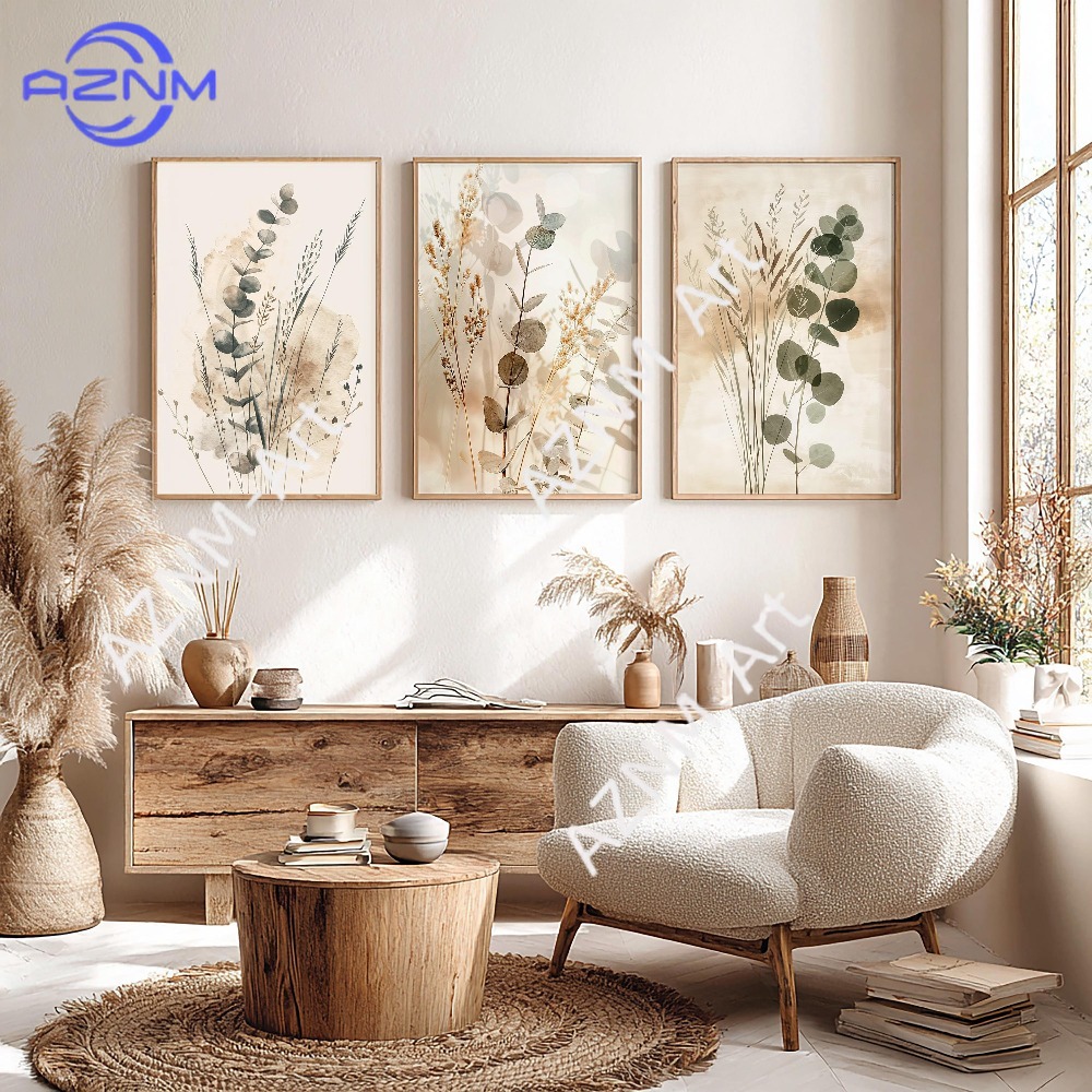 Набор из 3 картин на стену с р – обзор и цена Abstract Canvas Set