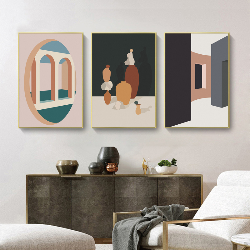 Ретро Моранди здание холст иск – обзор и цена Interior Design Build