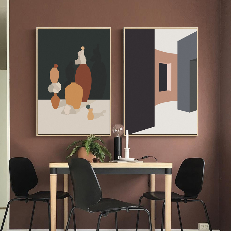 Ретро Моранди здание холст иск – обзор и цена Interior Design Build