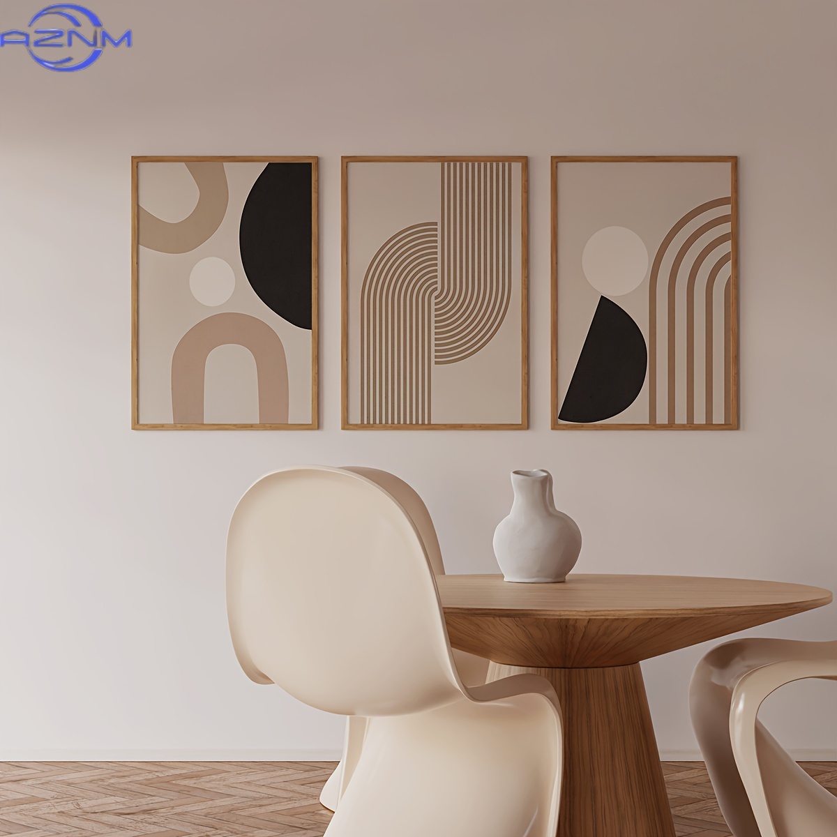 Набор из 3 картин на холсте: с – обзор и цена Abstract Canvas Set